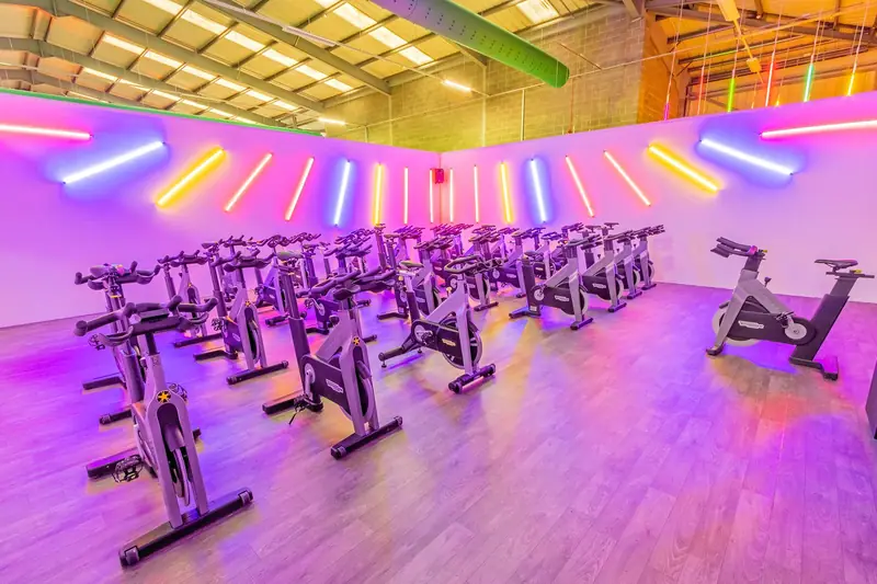 Spin studio at truGym Gateshead