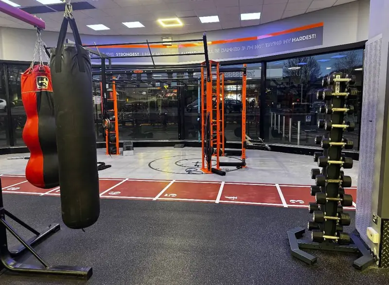 Boxing zone at truGym Huddersfield