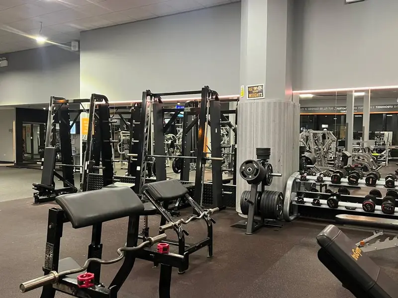 Strength floor at truGym Huddersfield