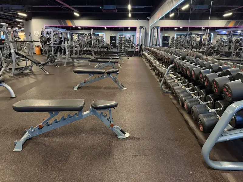 Free weights at truGym Ipswich