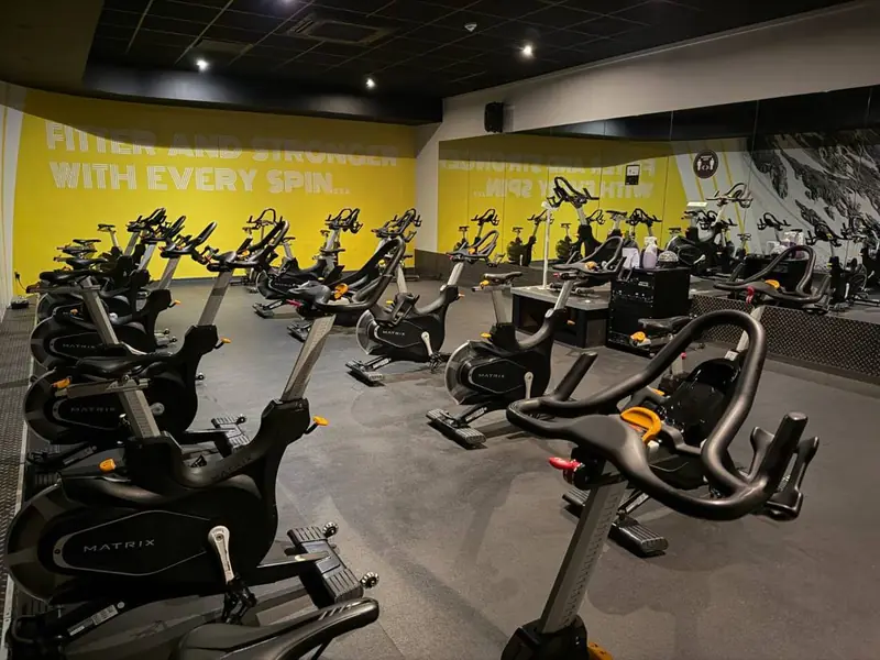 Spin studio at truGym Ipswich